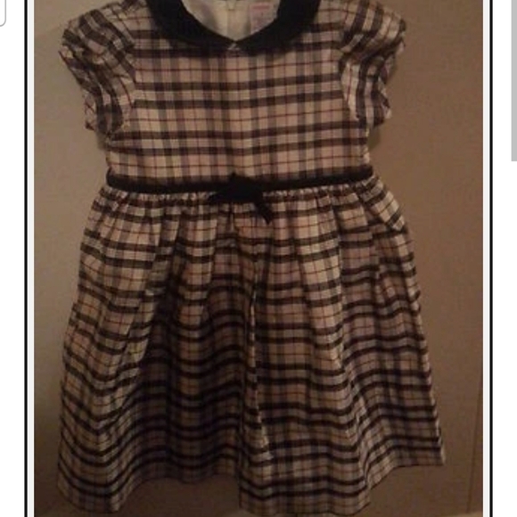 Gymboree Black and White Plaid Dress - Picture 1 of 3